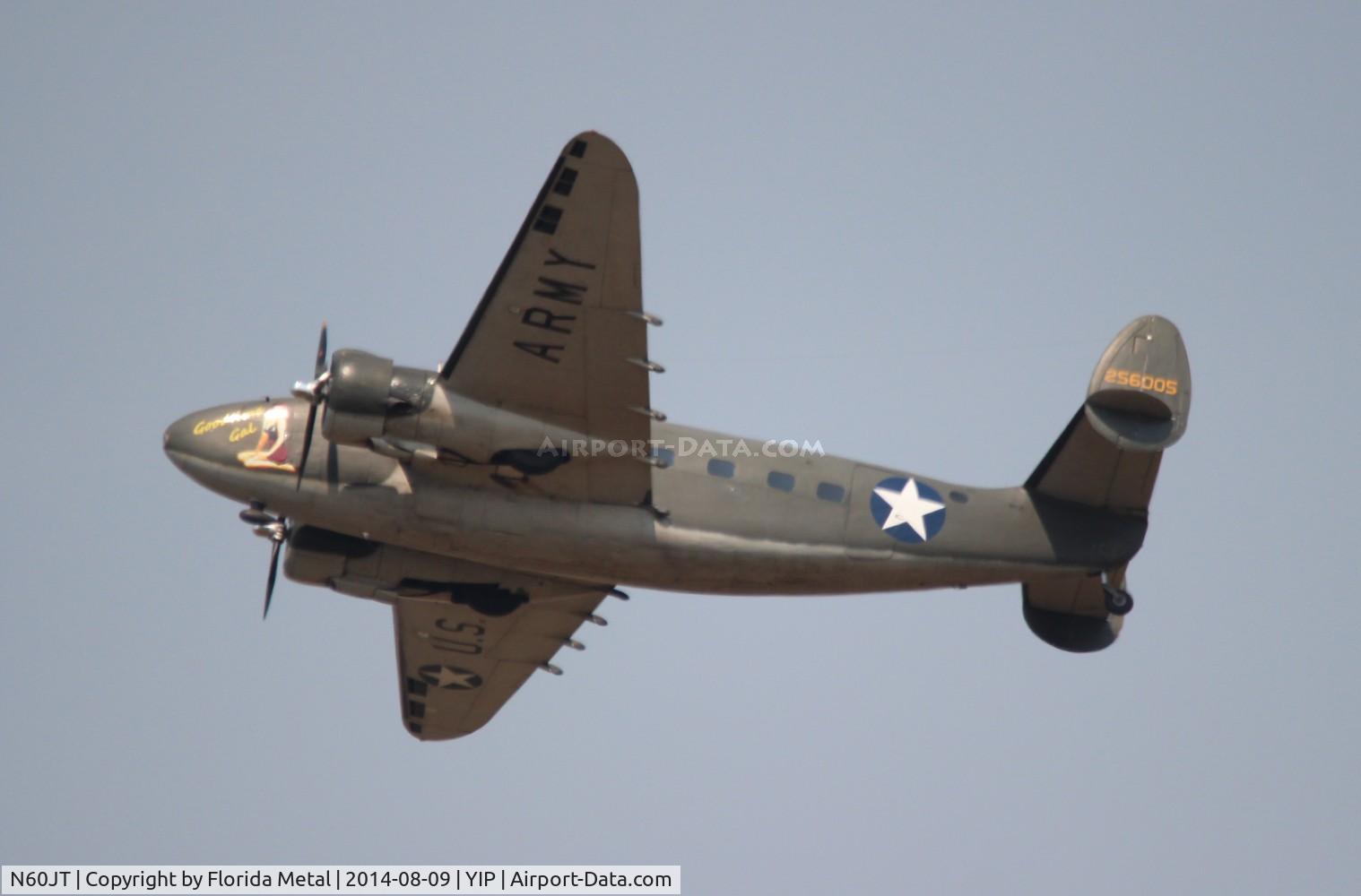 N60JT, 1943 Lockheed C-60A Lodestar C/N 2478, Goodtime Gal C-60