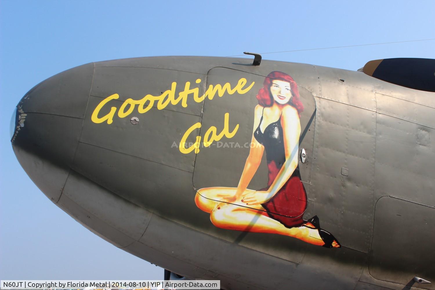 N60JT, 1943 Lockheed C-60A Lodestar C/N 2478, Goodtime Gal C-60