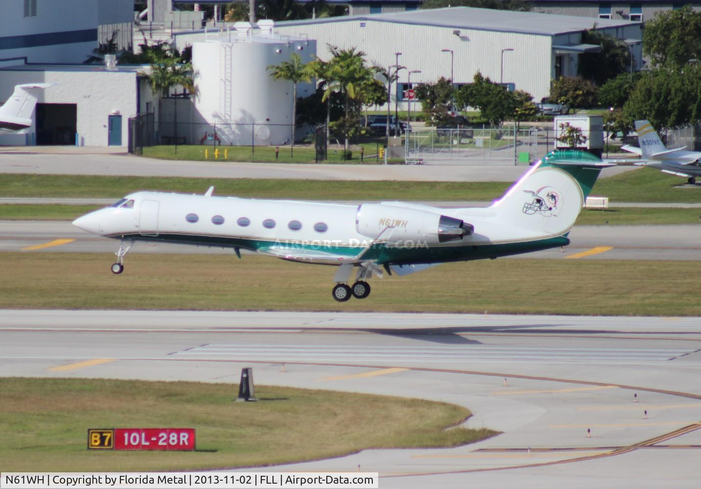 N61WH, 1988 Gulfstream Aerospace G-IV C/N 1075, Gulfstream G-IV