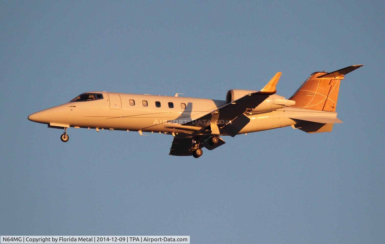 N64MG, Learjet 60 C/N 60-224, Lear 60