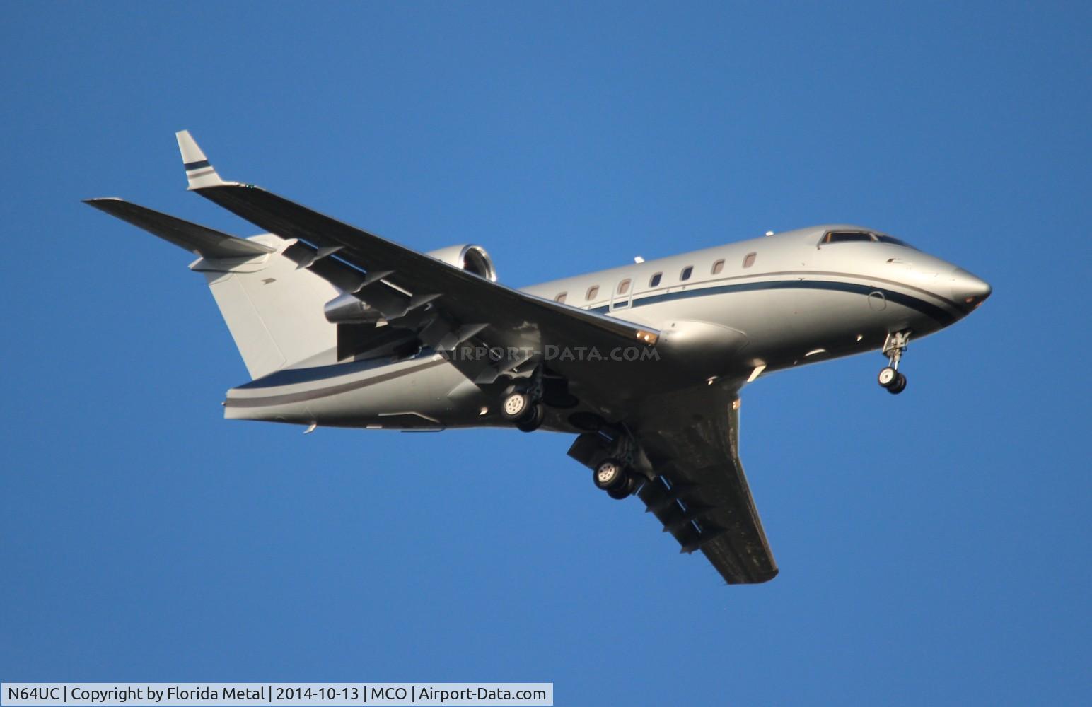 N64UC, 2004 Bombardier Challenger 604 (CL-600-2B16) C/N 5587, Challenger 604