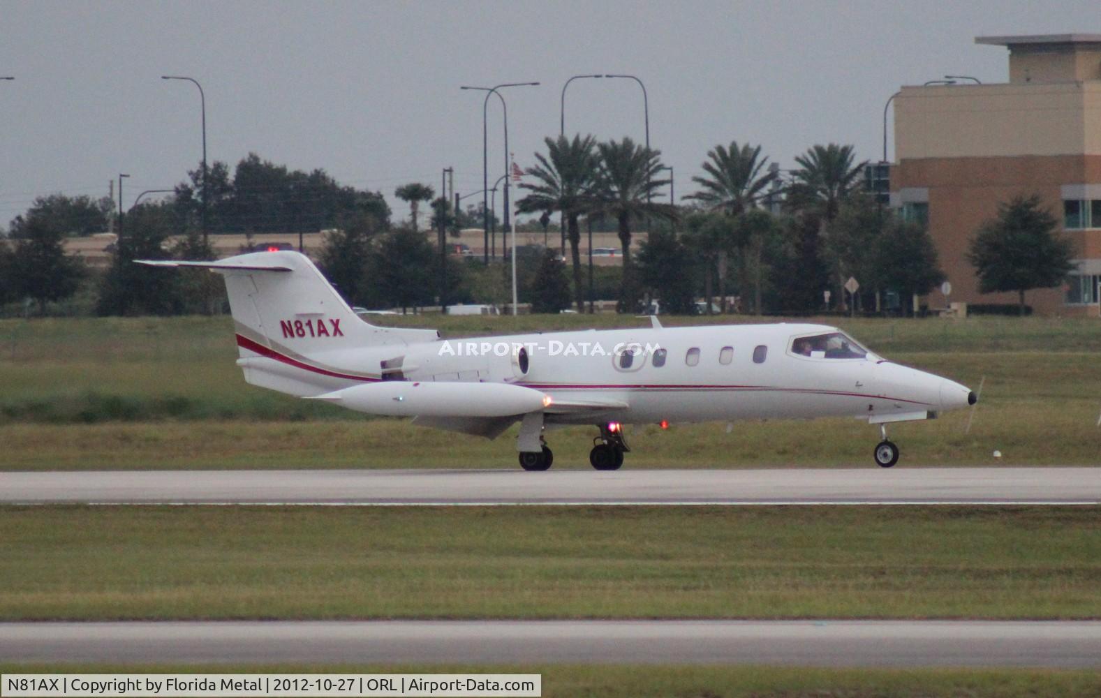N81AX, 1979 Gates Learjet 25D C/N 279, Lear 25D