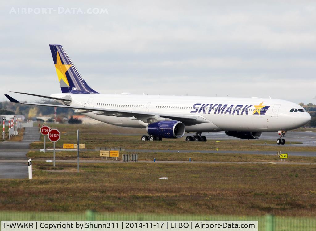 F-WWKR, 2014 Airbus A330-343 C/N 1574, C/n 1574 - To be JA330F
