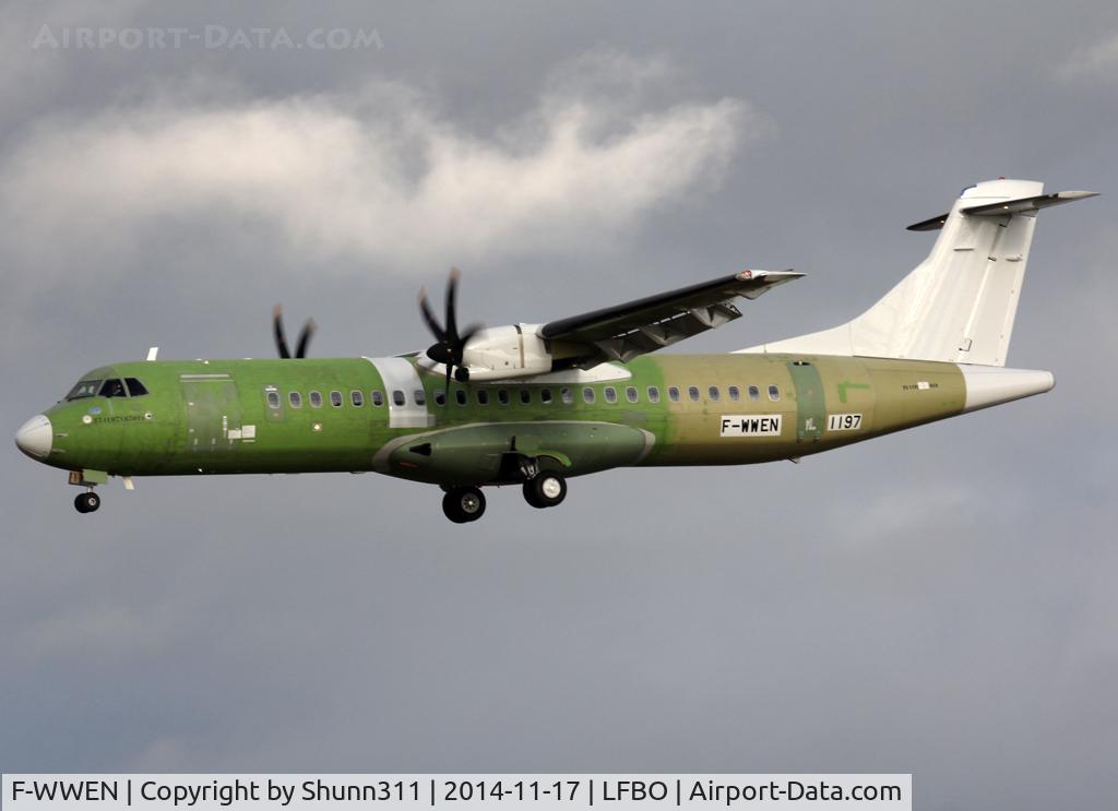 F-WWEN, 2014 ATR 72-600 C/N 1197, C/n 1197 - For Alliance Air
