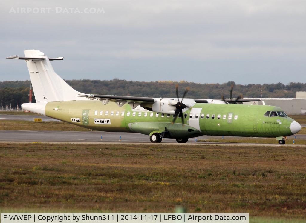 F-WWEP, 2014 ATR 72-600 C/N 1198, C/n 1198 - For Transasia Airways