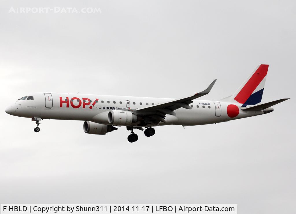 F-HBLD, 2007 Embraer 190LR (ERJ-190-100LR) C/N 19000113, Landing rwy 32L