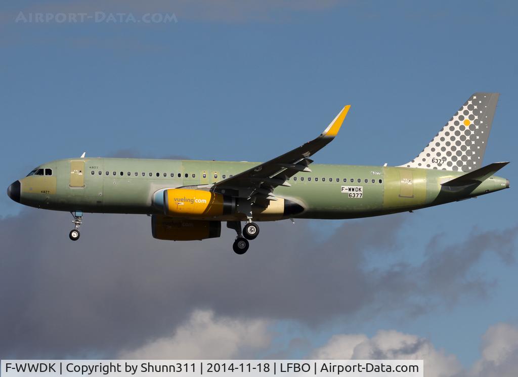 F-WWDK, 2014 Airbus A320-232 C/N 6377, C/n 6377 - For Vueling Airlines