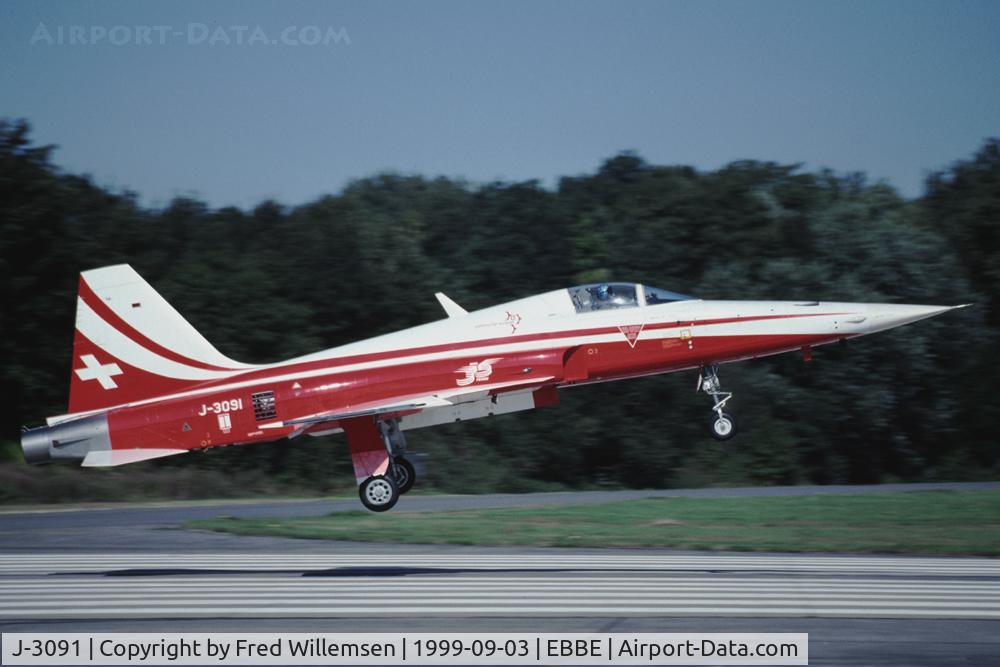 J-3091, Northrop F-5E Tiger II C/N L.1091, Patrouille de Suisse aircraft