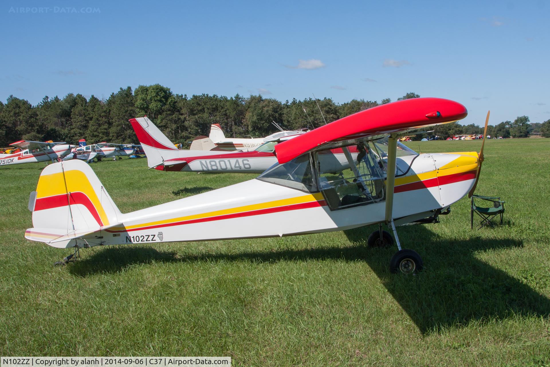 N102ZZ, 2001 Capella XS C/N 001, Parked at Brodhead