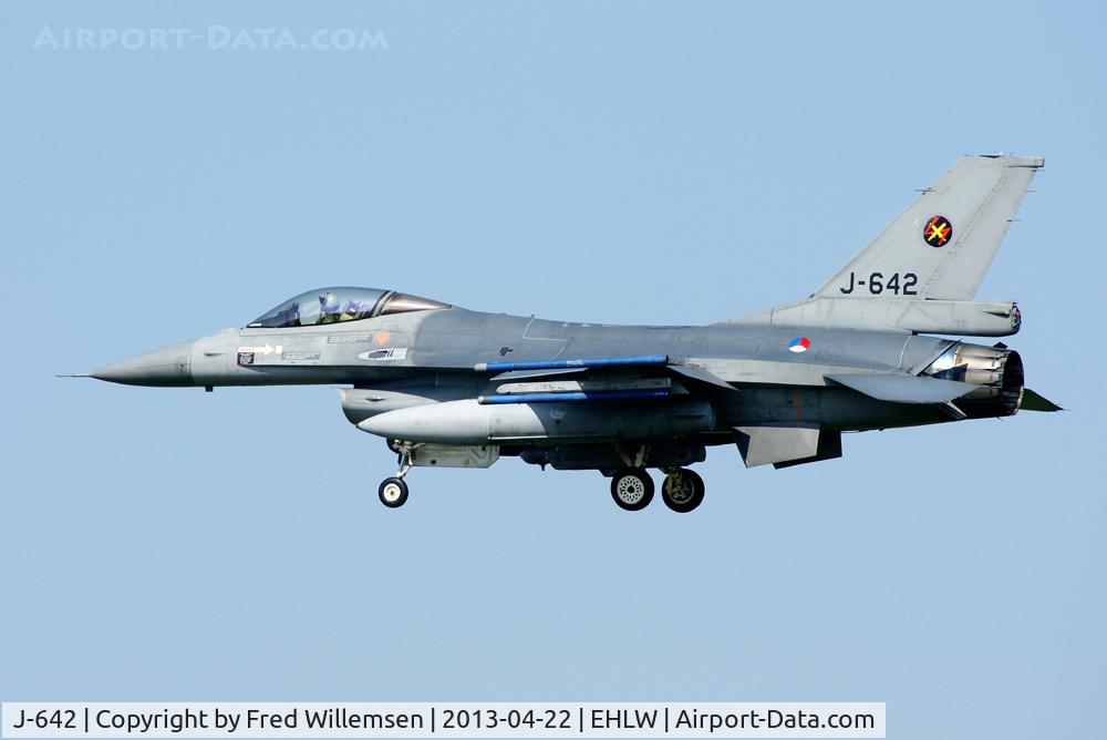 J-642, Fokker F-16AM Fighting Falcon C/N 6D-74, F-16AM 312SQ