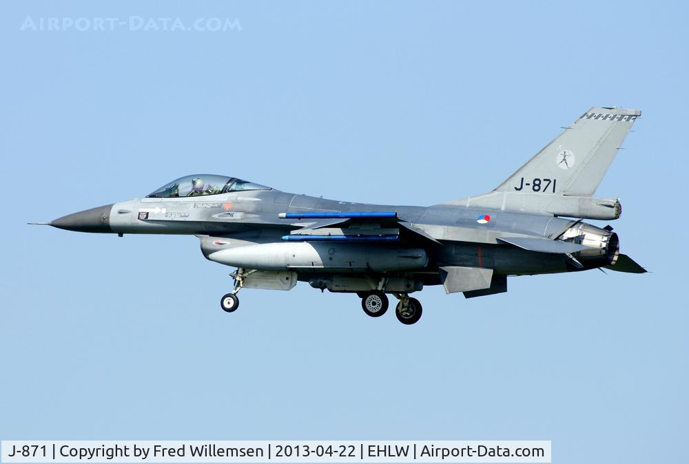 J-871, Fokker F-16AM Fighting Falcon C/N 6D-88, F-16AM 323SQ