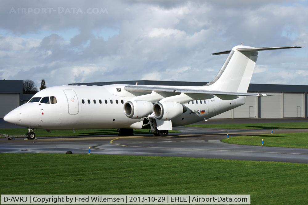 D-AVRJ, 1996 British Aerospace Avro 146-RJ85 C/N E.2277, Former Lufthansa aircraft