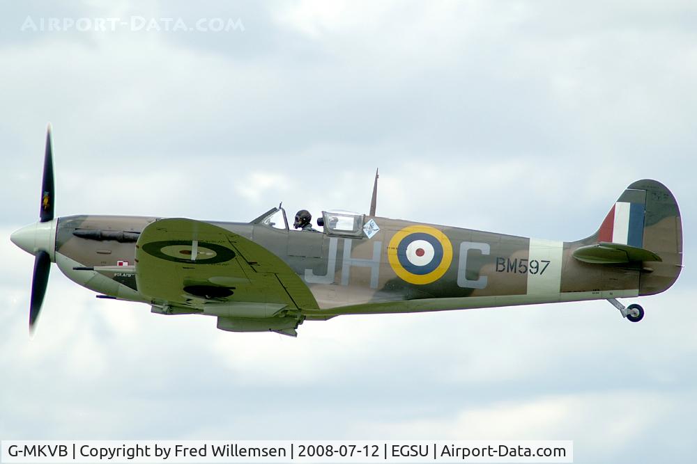 G-MKVB, 1942 Supermarine 349 Spitfire LF.Vb C/N CBAF.2461, 