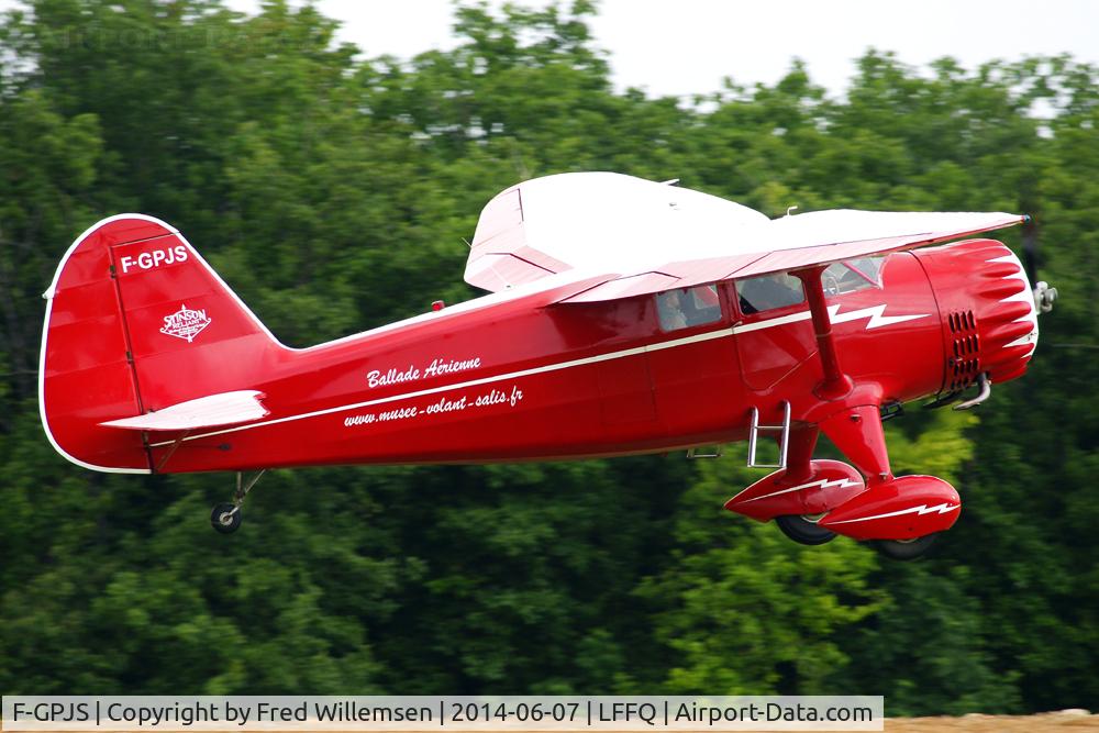 F-GPJS, 1937 Stinson SR-10C Reliant C/N 3-5846, SALIS