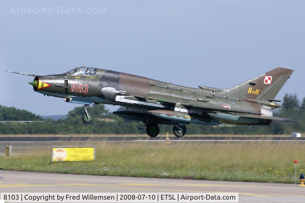 8103, Sukhoi Su-22M-4 C/N 28103, 8elt aircraft