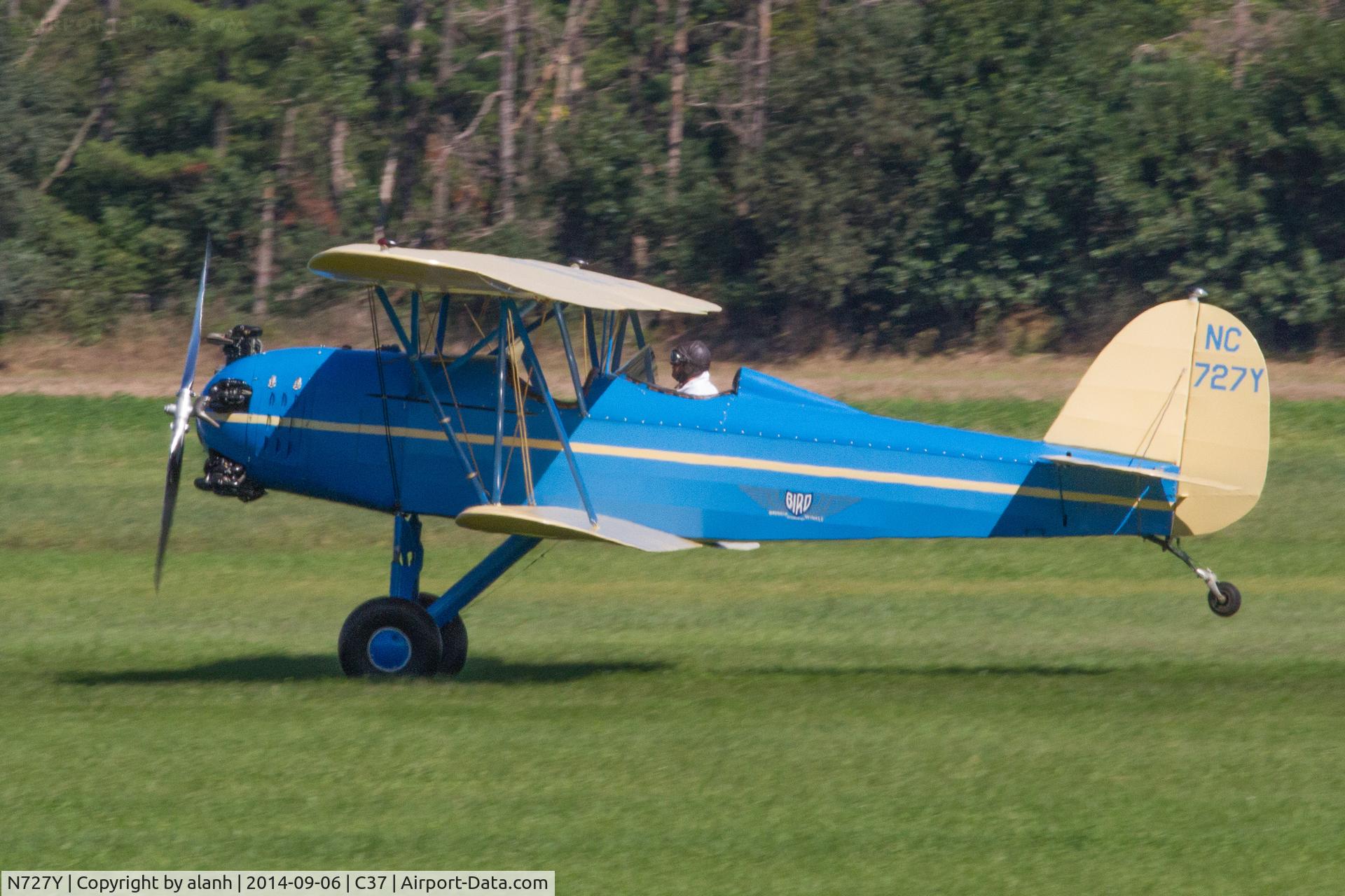 N727Y, Perth Amboy Bird BK C/N 2037, Rolling out at Brodhead