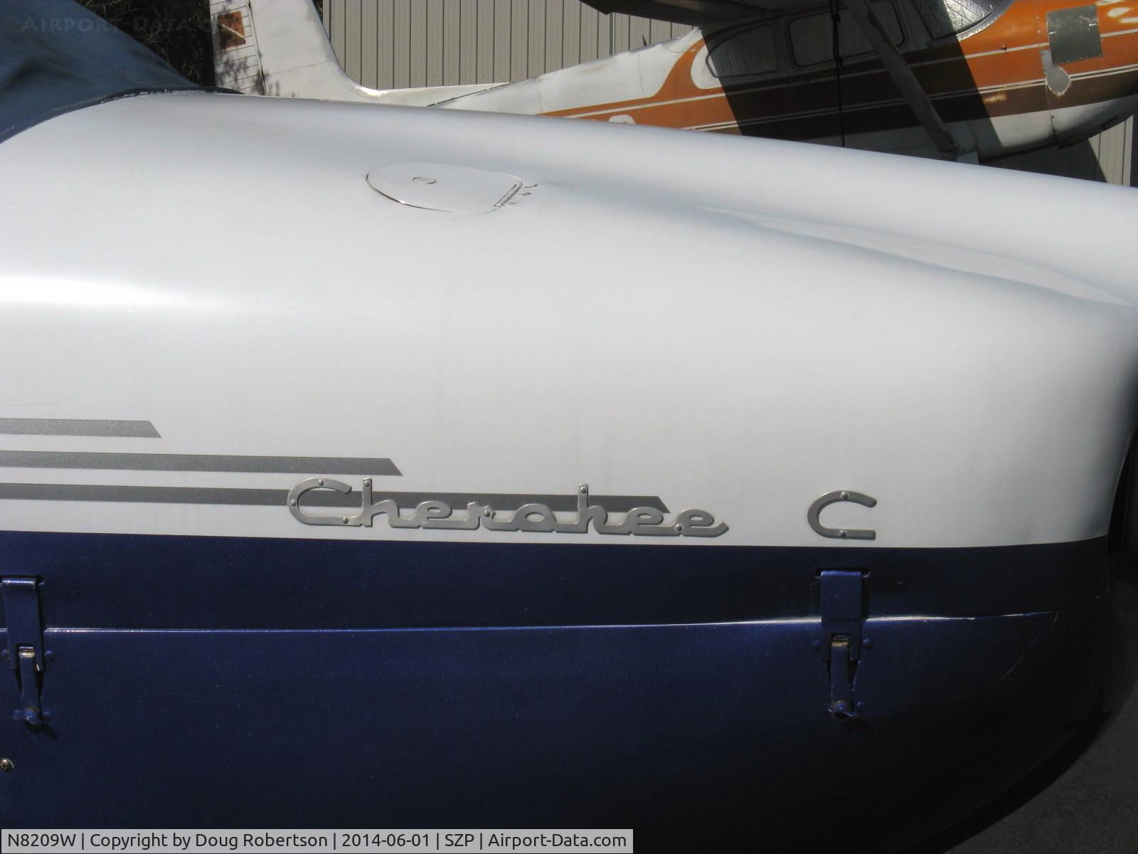 N8209W, 1965 Piper PA-28-180 Cherokee C C/N 28-2341, 1965 Piper PA-28-180 CHEROKEE C, Lycoming O-360-A3A 180 Hp, logo