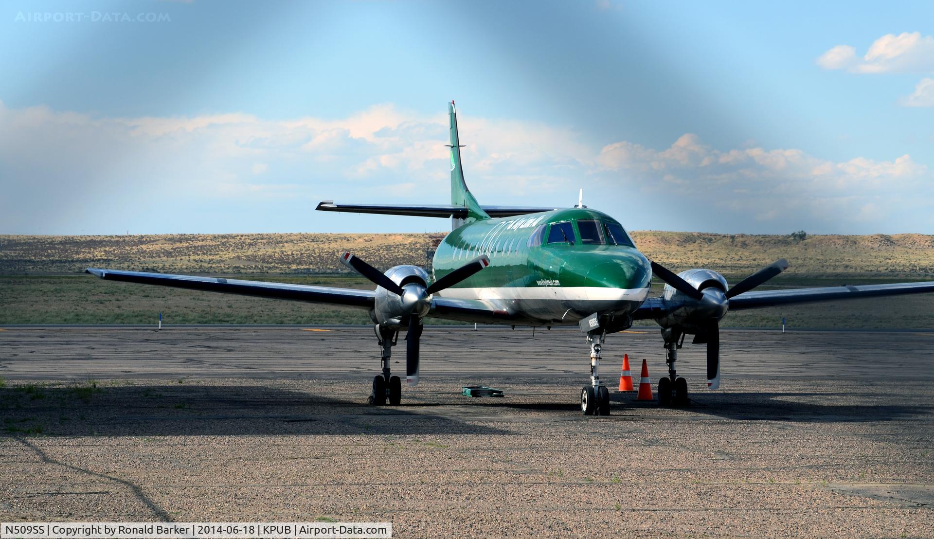 N509SS, 1973 Swearingen SA-226TC Metro II C/N TC-206, Pueblo
