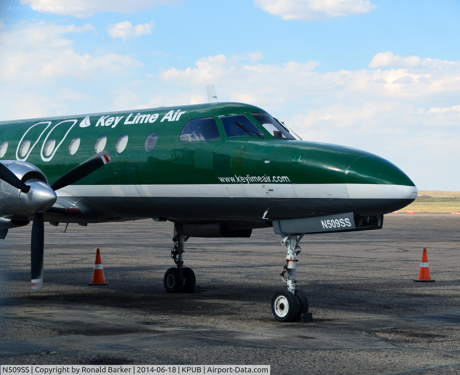 N509SS, 1973 Swearingen SA-226TC Metro II C/N TC-206, Pueblo