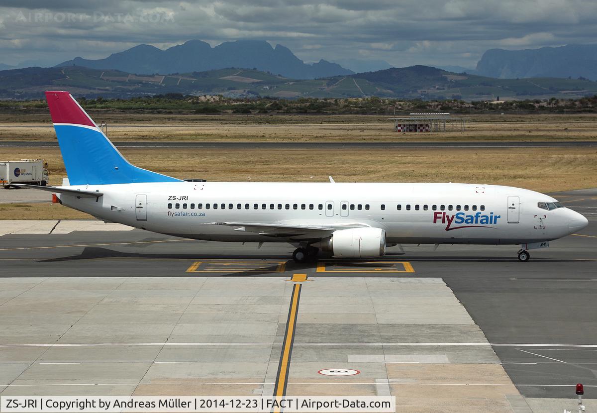 ZS-JRI, 1992 Boeing 737-4Q8 C/N 25095, On the way to Jo'Burg.
