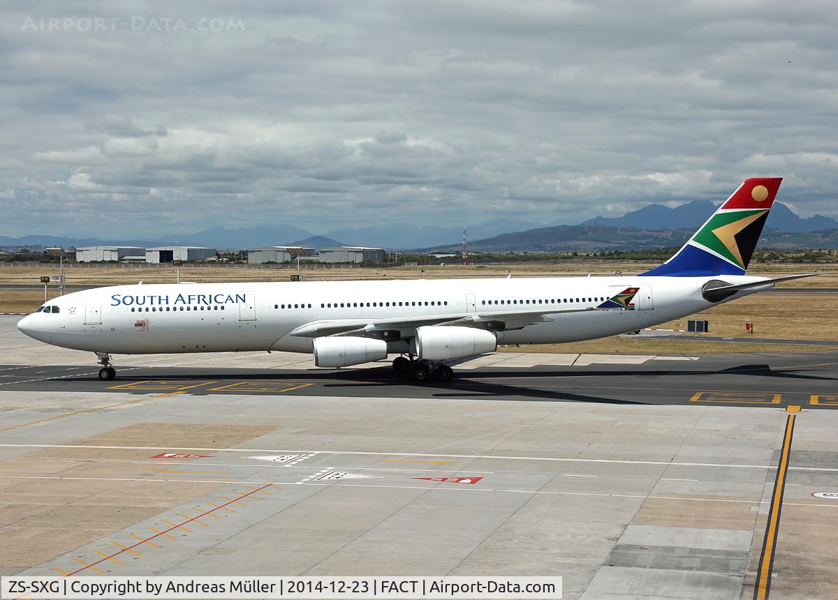 ZS-SXG, 2000 Airbus A340-313X C/N 378, South Arfican A340-300.