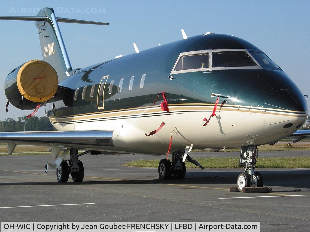 OH-WIC, 2000 Bombardier Challenger 604 (CL-600-2B16) C/N 5452, Jetflite Oy
