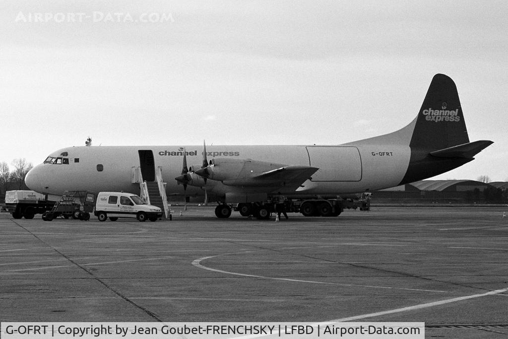 G-OFRT, 1959 Lockheed L-188C(F) Electra C/N 1075, Channel Express