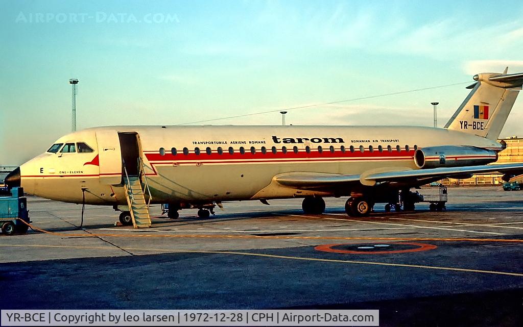 YR-BCE, 1969 BAC 111-424EU One-Eleven C/N BAC.165, Copenhagen 28.12.72