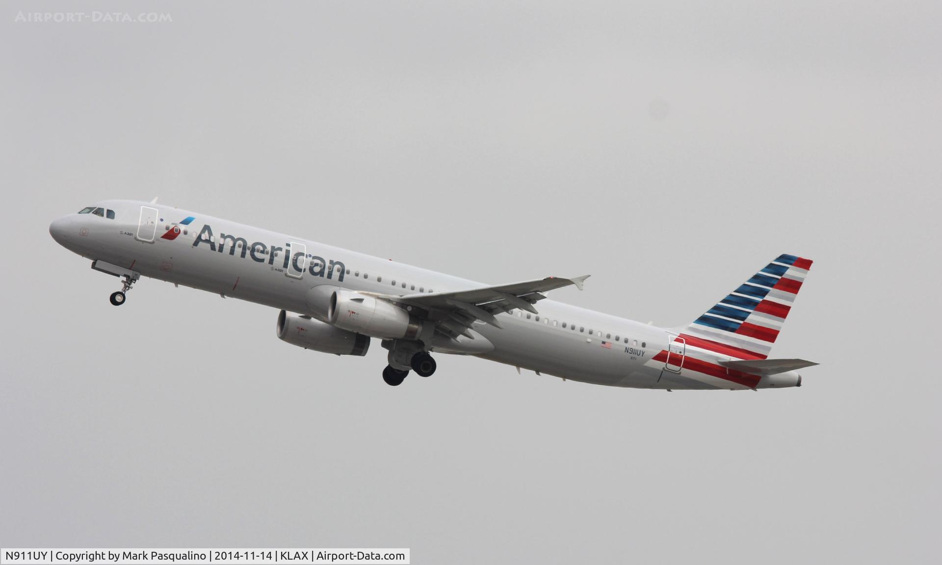 N911UY, 2014 Airbus A321-231 C/N 6249, Airbus A321-231