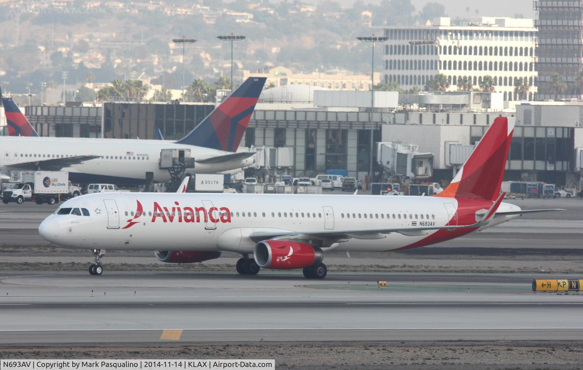 N693AV, 2014 Airbus A321-231 C/N 6002, Airbus A321