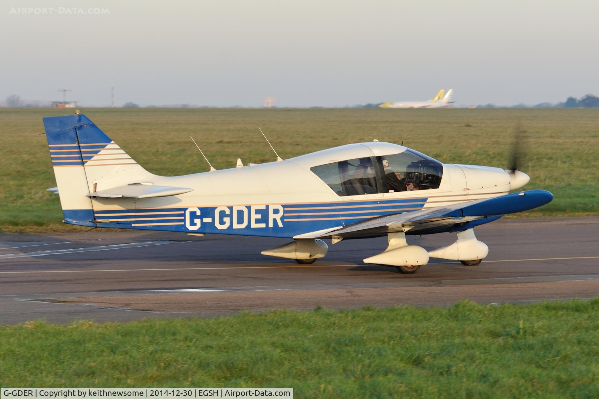 G-GDER, 1989 Robin R-1180TD Aiglon C/N 280, Nice Visitor.