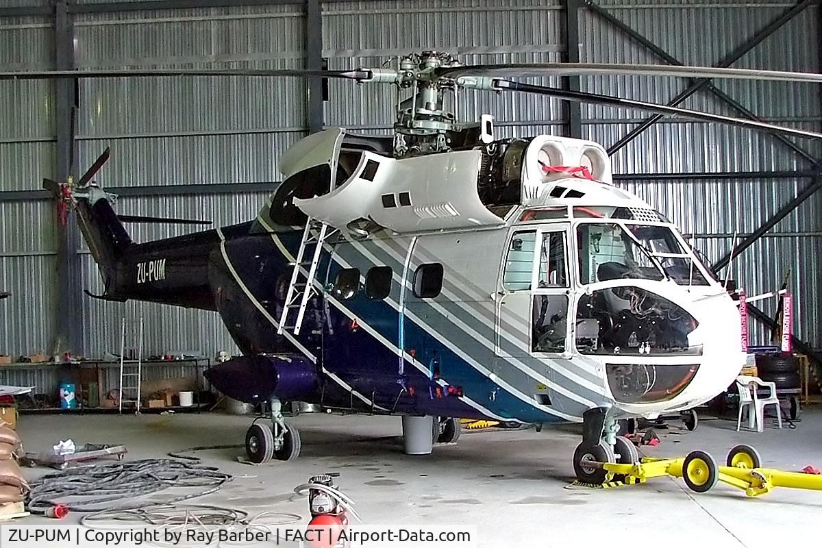 ZU-PUM, Aérospatiale SA-330L Puma C/N 1405, Aerospatiale SA.330H Puma [1405] (Thunder City World of Power) Cape Town Int~ZS 16/09/2006