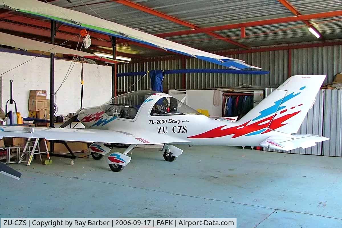 ZU-CZS, 2003 TL Ultralight TL-2000 Sting C/N 03ST38, TL Ultralight TL-2000 Sting [03ST38] Fisantekraal~ZS 17/09/2006