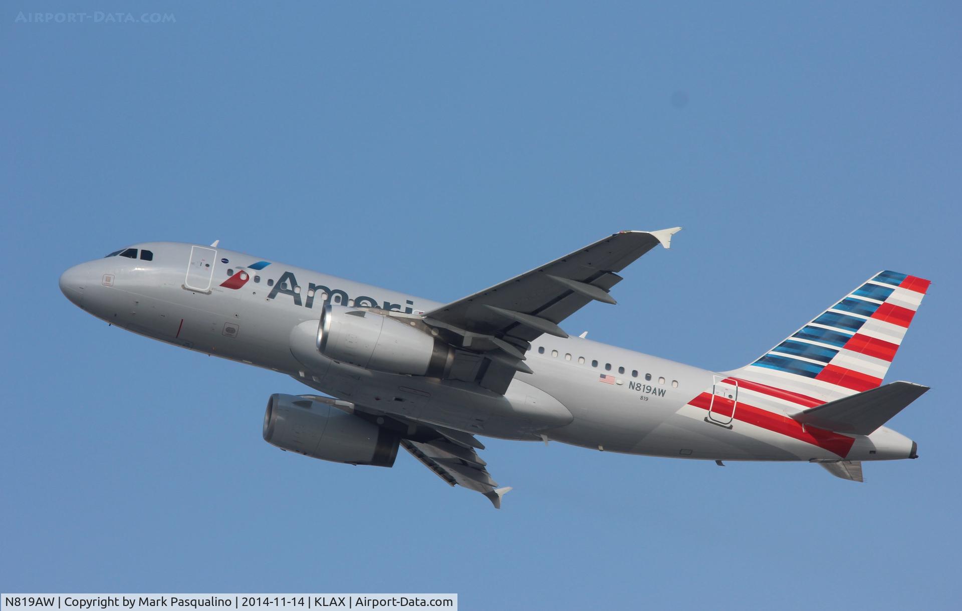 N819AW, 2000 Airbus A319-132 C/N 1395, Airbus A319