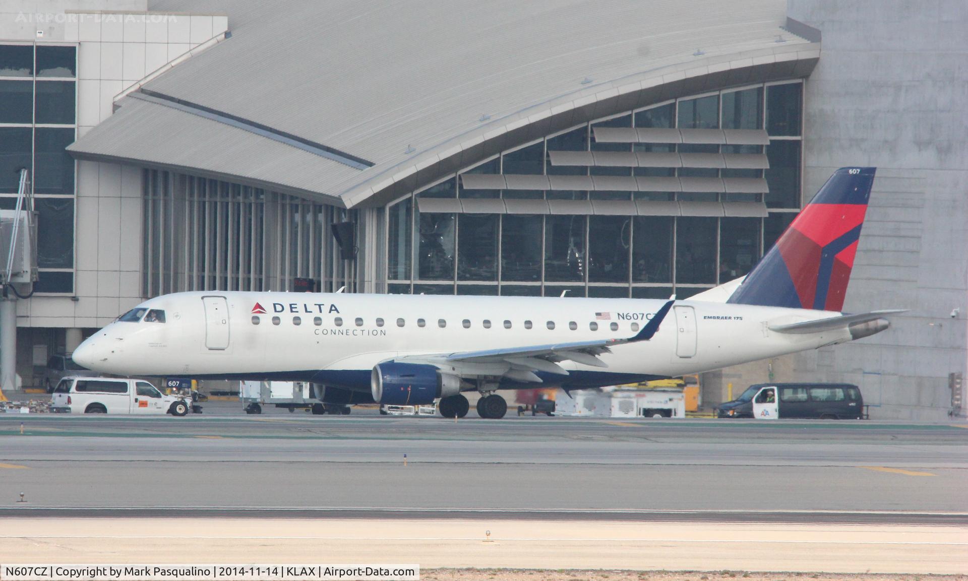 N607CZ, 2007 Embraer 170SU (ERJ-170-100SU) C/N 17000192, ERJ 190-200 LR