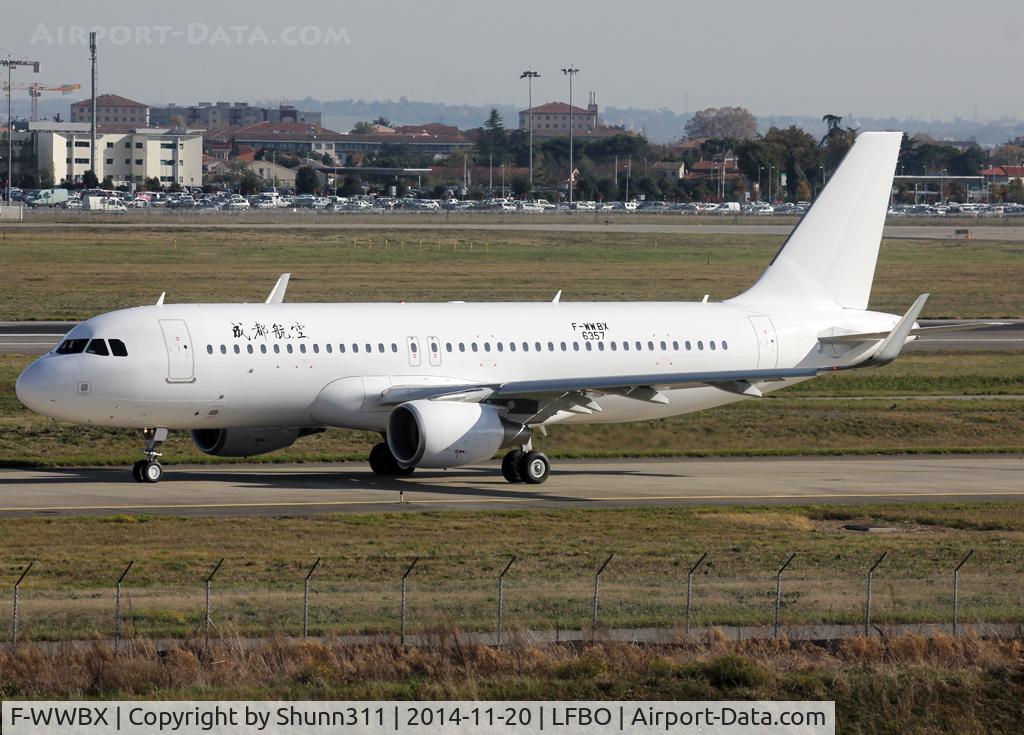 F-WWBX, 2014 Airbus A320-214 C/N 6357, C/n 6357 - To be B-1633