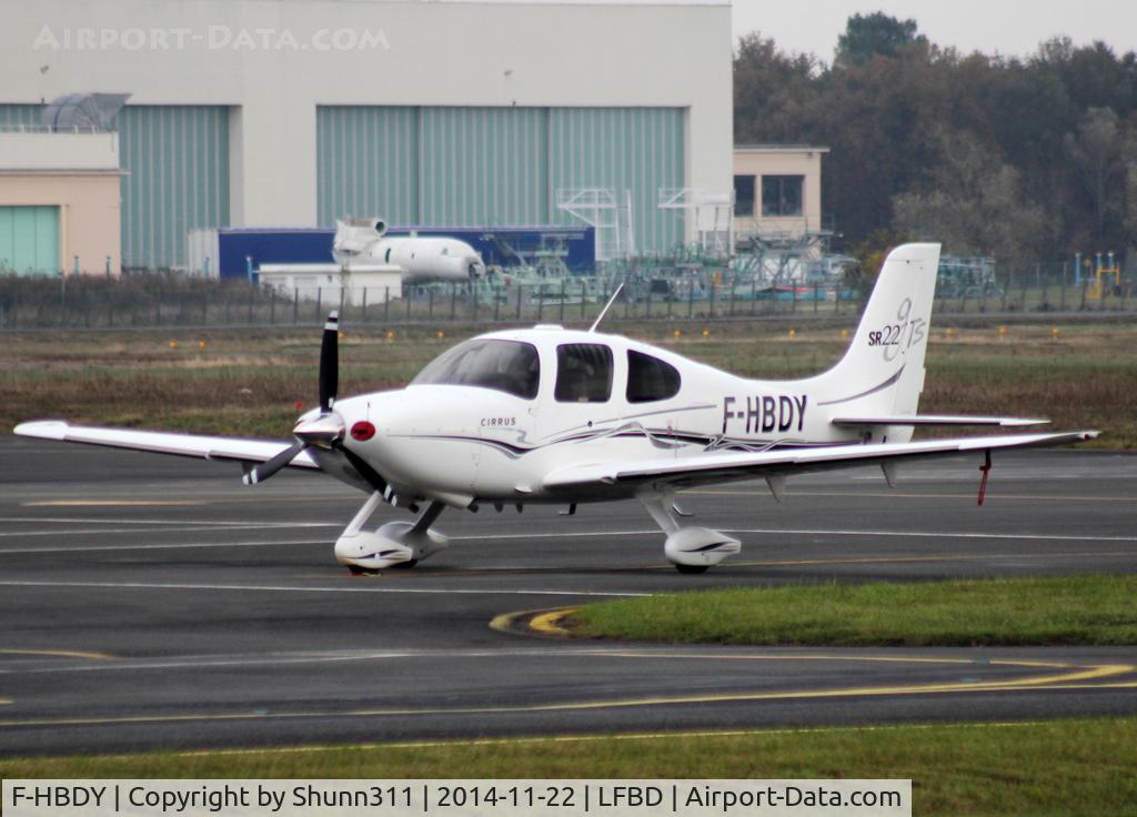 F-HBDY, 2005 Cirrus SR22 GTS C/N 1423, Parked at the General Aviation area...