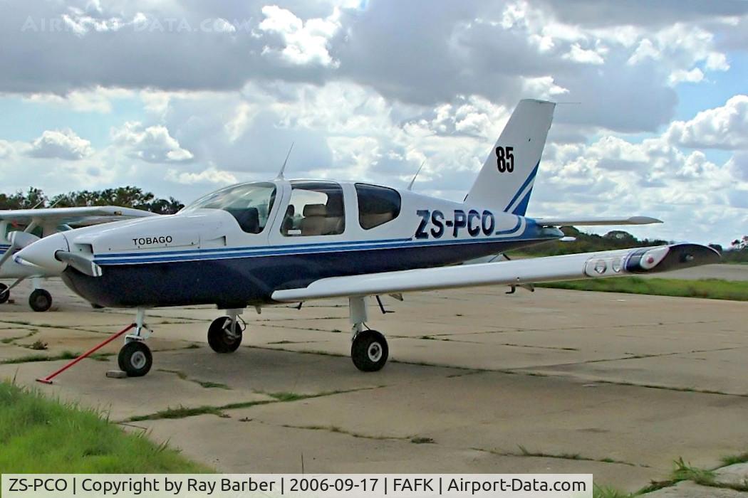 ZS-PCO, Socata TB-10 C/N 1423, Socata TB-10 Tobago [1423] Fisantekraal~ZS 17/09/2006