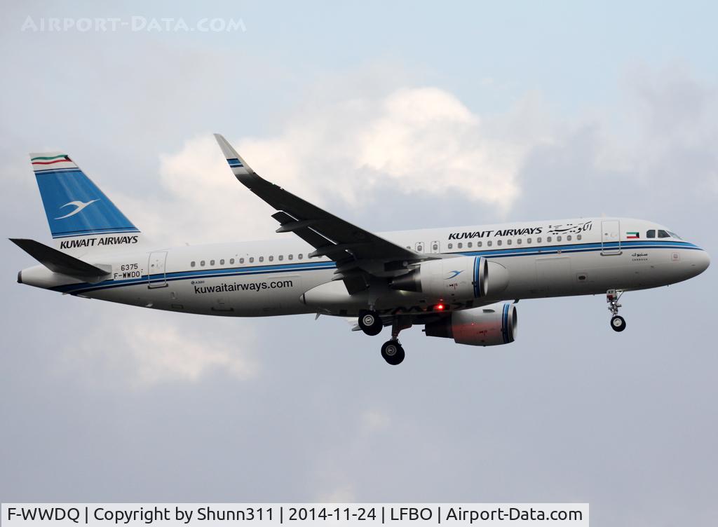 F-WWDQ, 2014 Airbus A320-214 C/N 6375, C/n 6375 - To be 9K-AKF