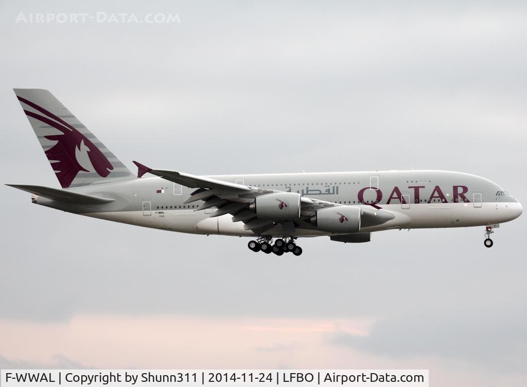 F-WWAL, 2013 Airbus A380-861 C/N 145, C/n 0145 - To be A7-APC