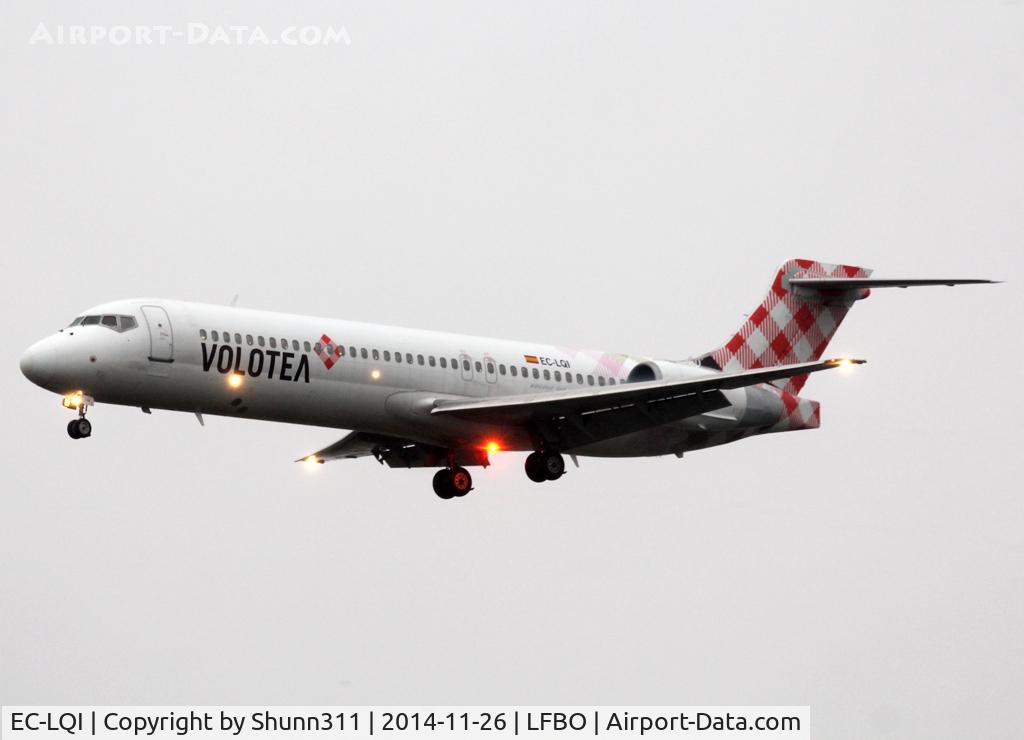 EC-LQI, 2003 Boeing 717-2BL C/N 55169, Landing rwy 32L