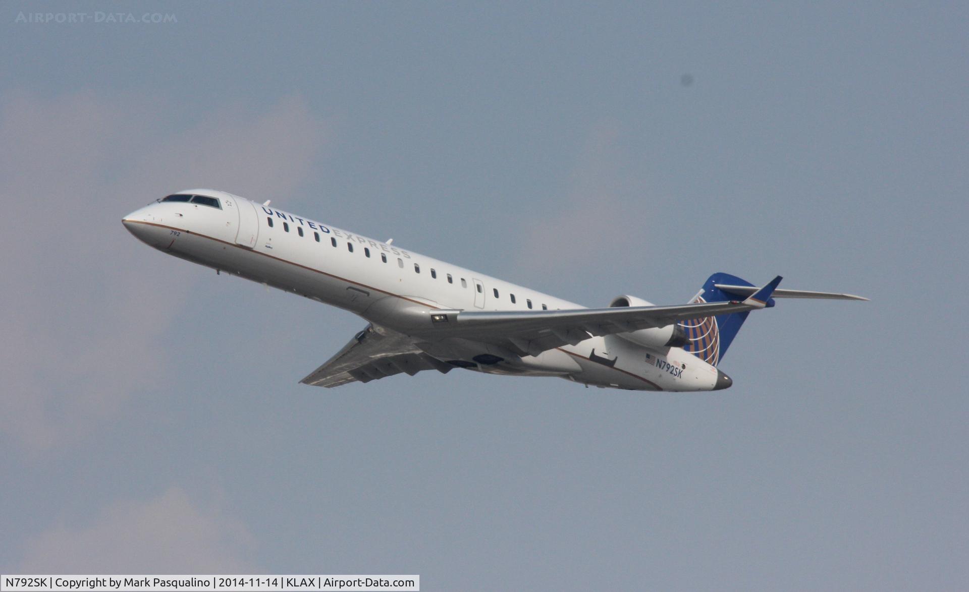 N792SK, 2009 Bombardier CRJ-700 (CL-600-2C10) Regional Jet C/N 10294, CL-600-2C10