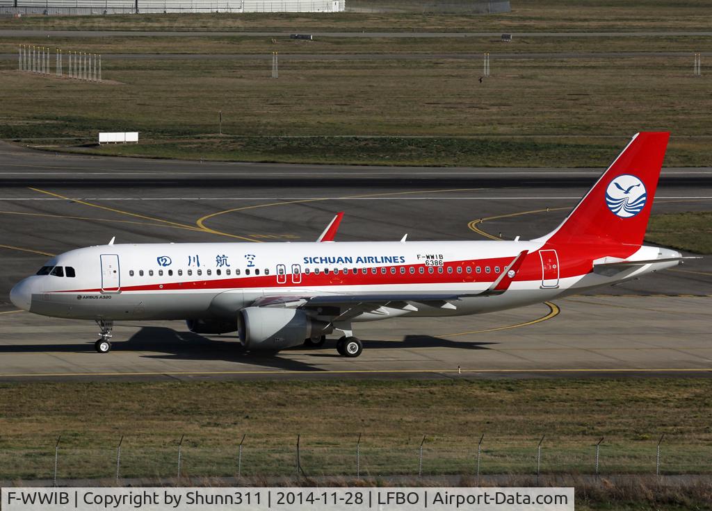 F-WWIB, 2014 Airbus A320-214 C/N 6386, C/n 6386 - To be B-1885