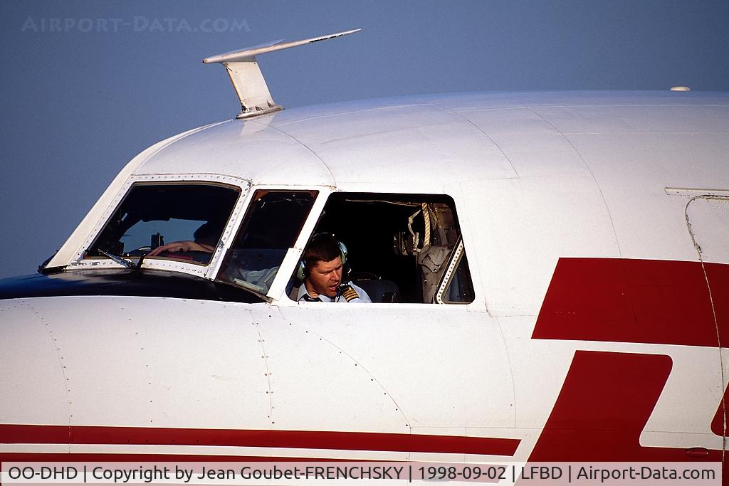 OO-DHD, 1953 Convair 580(F) C/N 135/022, European Air Transport operating for DHL