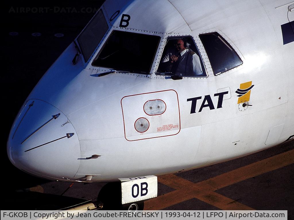 F-GKOB, 1991 ATR 72-202 C/N 232, TAT European Airlines, Orly South