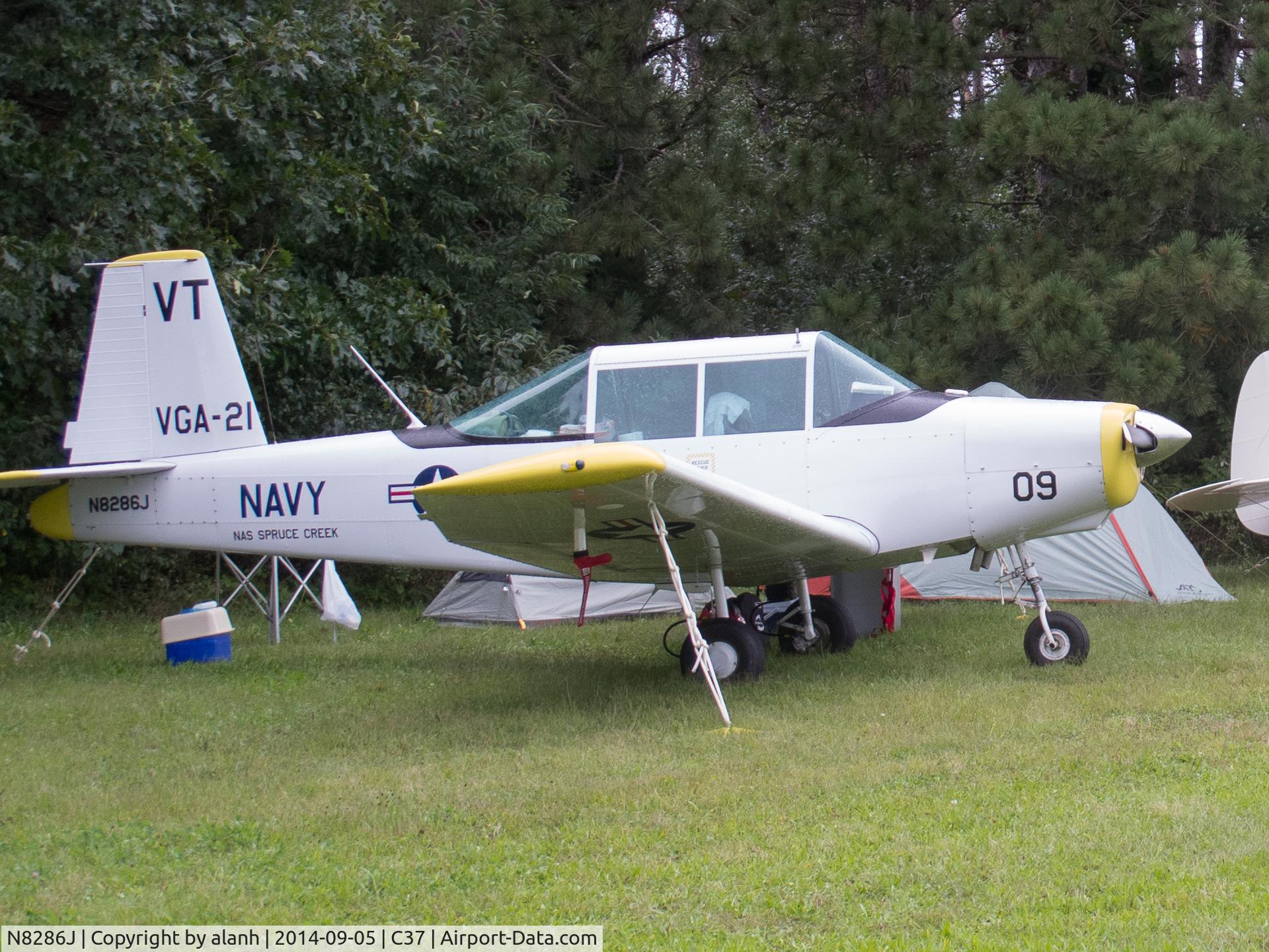 N8286J, 1979 Varga 2150A Kachina C/N VAC-132-79, Parked up for the fly-in