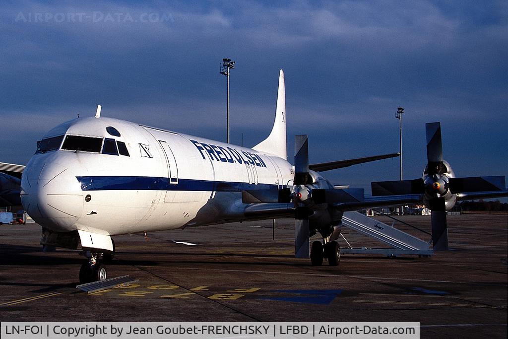 LN-FOI, 1959 Lockheed L-188C(F) Electra C/N 2005, Fred Olsen Air Transport