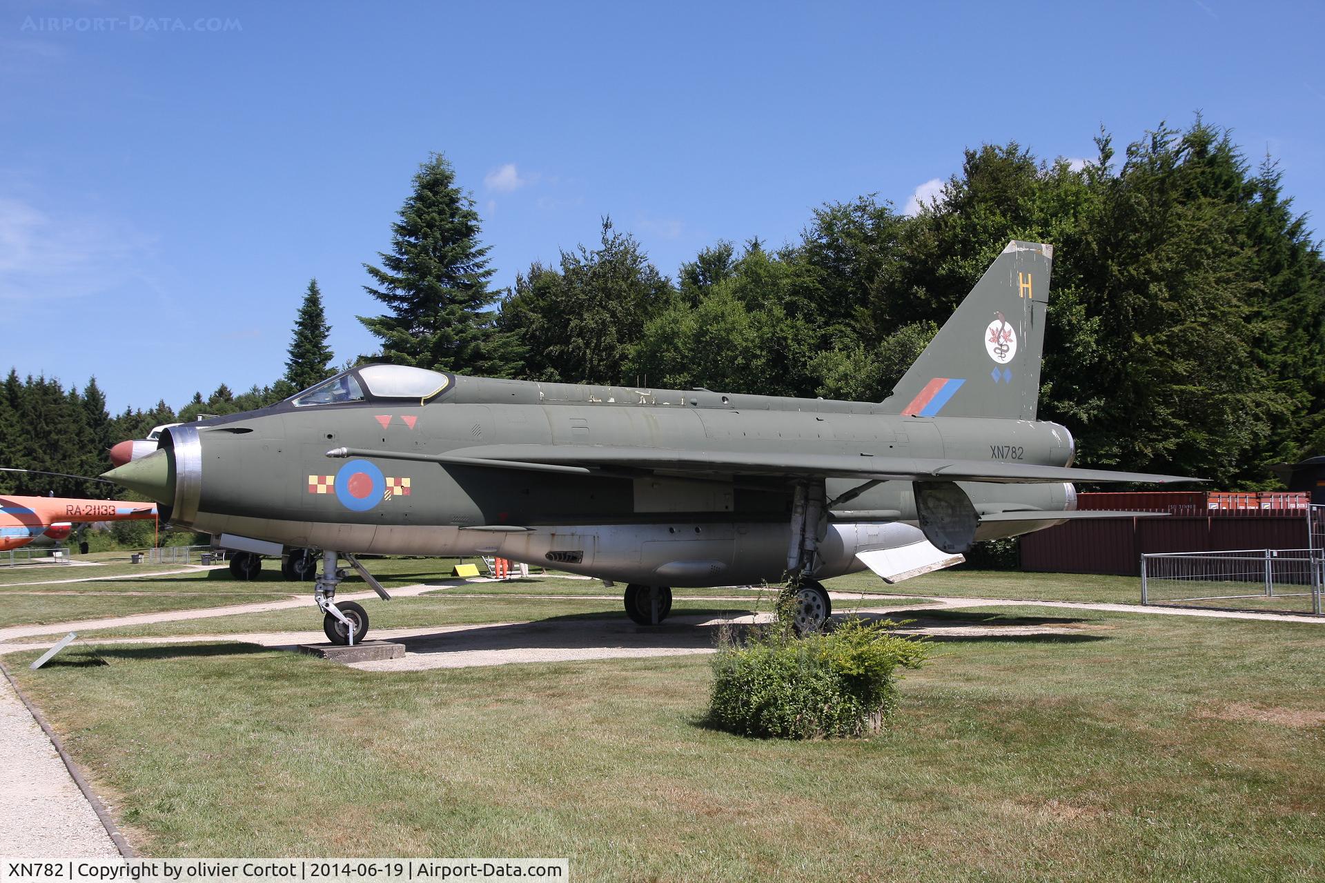 XN782, 1962 English Electric Lightning F.2A C/N 95135, Hermeskeil museum