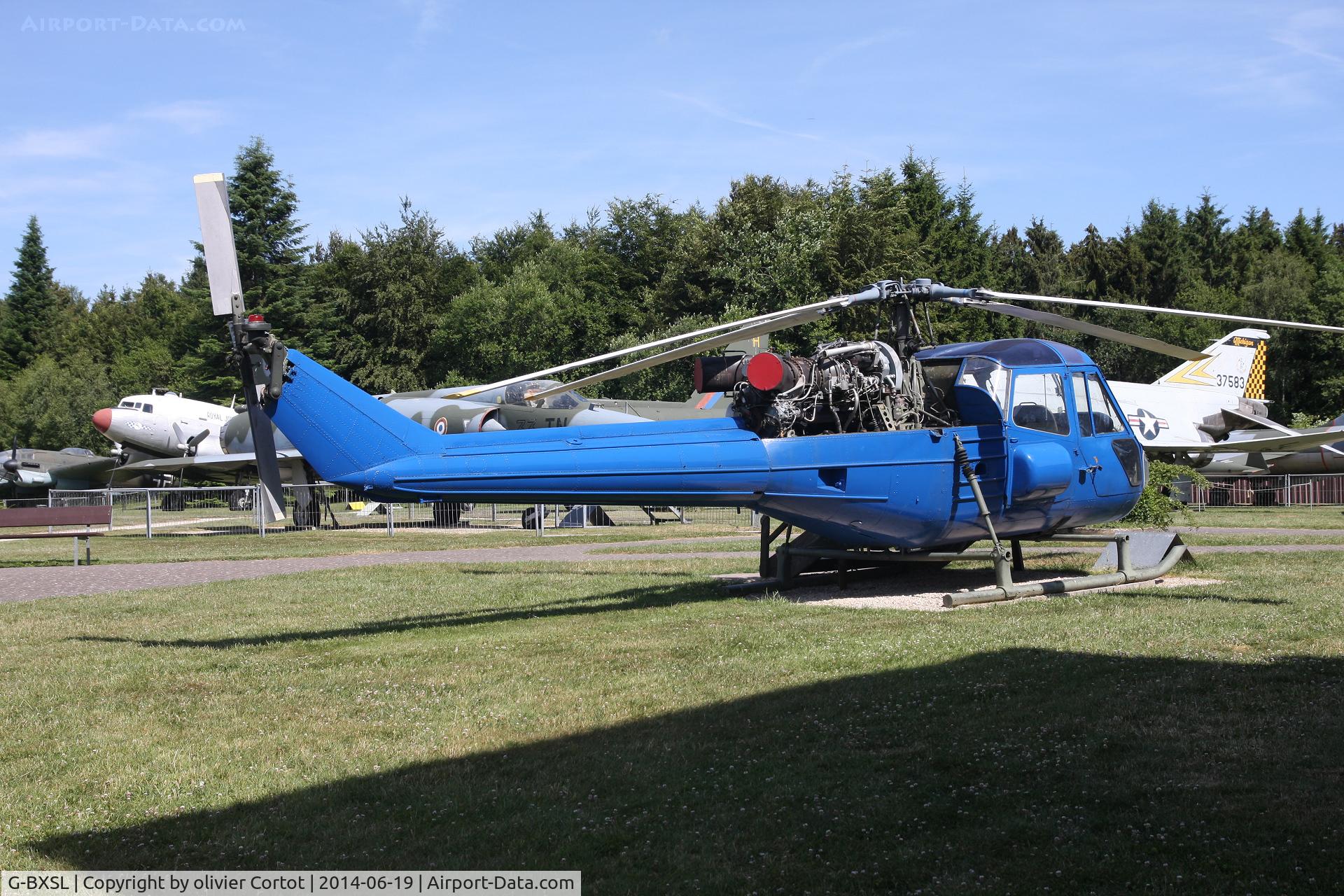 G-BXSL, 1972 Westland Scout AH.1 C/N F9762, For the pleasure of the kids visiting the museum
