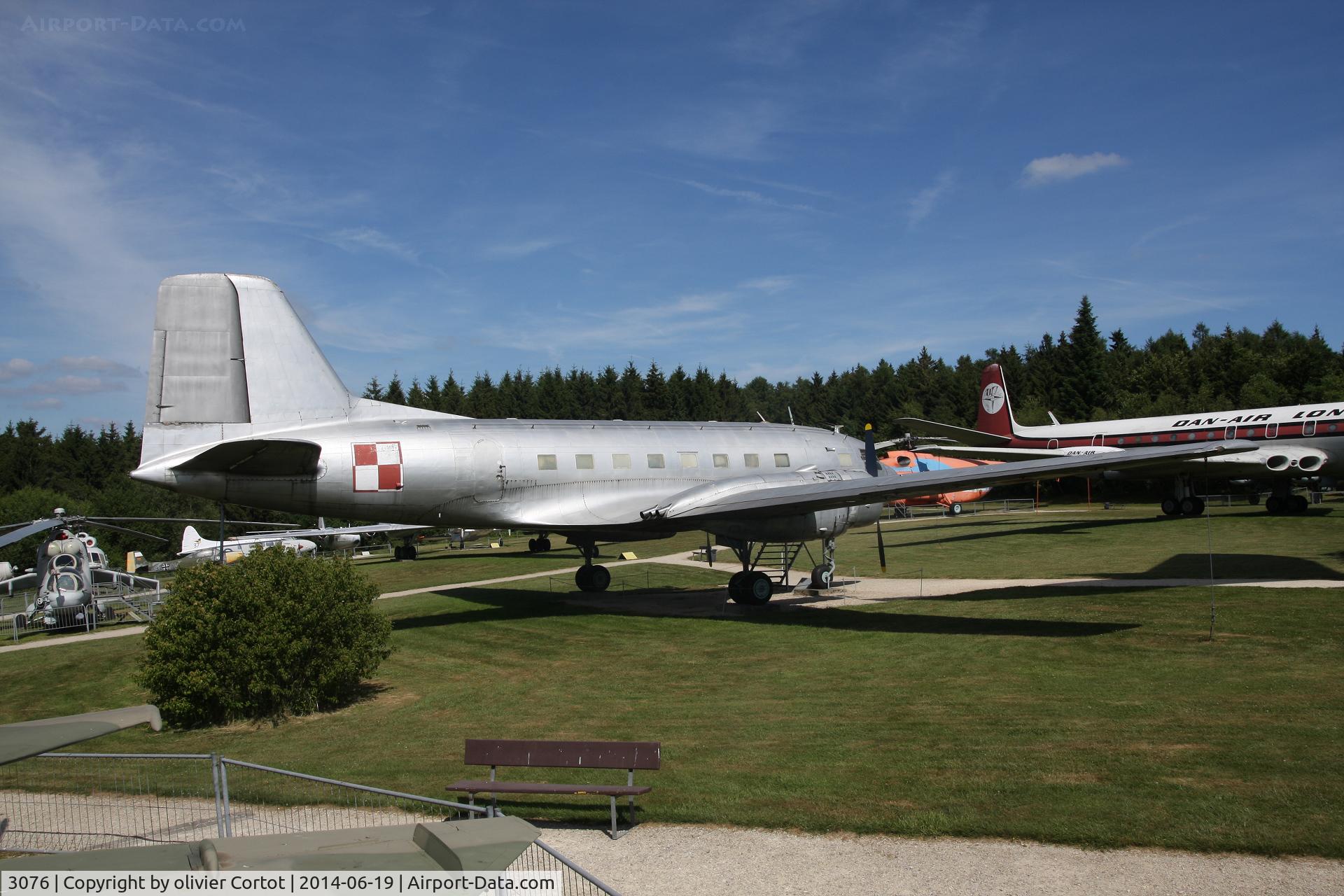 3076, 1959 Ilyushin IL-14S C/N 14803076, Hermeskeil museum